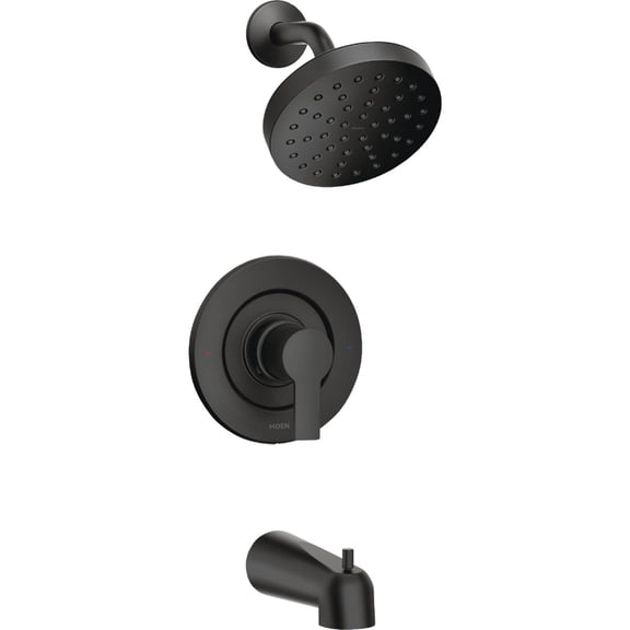 Moen Rinza Bathroom Faucet - Matte Black, 1 Handle