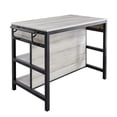 thumbnail image 4 of Steve Silver Carson Weathered Driftwood Counter Height Dining Table, 4 of 6