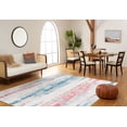 thumbnail image 4 of Safavieh Madison Lillian Abstract Area Rug, Ivory/Blue, 5'3" x 7'6", 4 of 15
