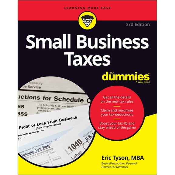 Small Business Taxes for Dummies, (Paperback)