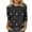 Black, variant on Fashion Fall Saving My Items Fall Tops Womens Shirts Women 3/4 Sleeve Tops Women's Blouses Plus Size Tunic Get it Fast