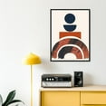 thumbnail image 5 of Modern Abstract Neutral Boho Geometric Print, Minimalist Aesthetic Wall Art for Living Room, Bedroom, Entryway, and Reading Corner, Contemporary Poster, Unframed Size 16x20” / 40x50 cm, 5 of 13