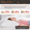 thumbnail image 4 of Almohada Memory Foam Gel Ajustable Cómoda Ergonómica Blick Blanco, 4 of 7