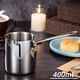 thumbnail image 1 of Cafetera de de de 400ml con asa con boquilla para verter, sartén para , sartén para calentar , olla para derretir leche, BLESIY Sartén para Salsa de Café, 1 of 7