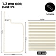 thumbnail image 2 of Organizador de cables Cable Management Yecaye con canal J de 40 cm, color beige, 2 of 7