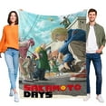 thumbnail image 2 of Sakamoto Days Blanket Soft Flannel Bed Sofa Couch Throw Birthday Gift, 2 of 8