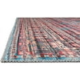 thumbnail image 4 of Rugs.com Maahru Collection Washable Rug – 3 Ft Square Blue Low-Pile Rug Perfect For Living Rooms, Kitchens, Entryways, 4 of 7