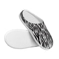 thumbnail image 3 of Kdxio Zebra Women's Men's Slippers Plush Slip-On House Slipper for Winter Indoor Soft Cushion Non-slip Fluffy Slides Slippers-8, 3 of 7