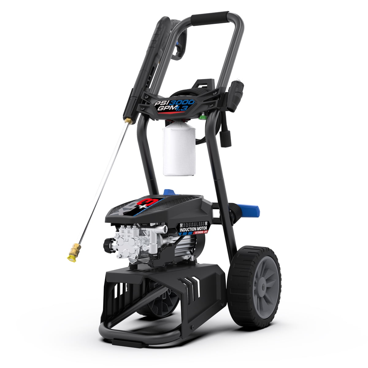 AR Blue Clean XP33000 Electric Pressure Washer-3000 Max PSI, 1.3 Max GPM, 15 Amps