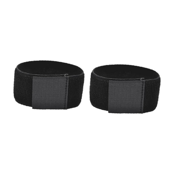 Correas para espinilleras de fútbol, correas fijas para espinilleras, elásticas y ajustables. 2 piezas