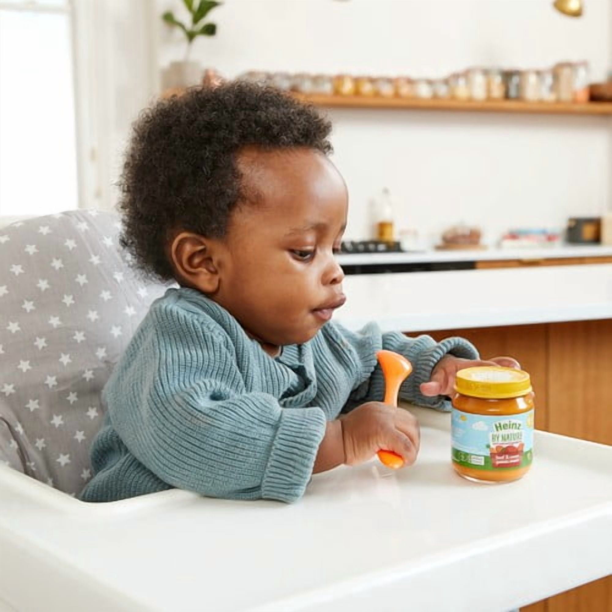 Heinz By Nature Egg Custard Jars Baby Food 6+ Months, 6 x 120g, British Import (Pack of 2)