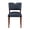 Midnight Blue, variant on Comfort Pointe Bonito Midnight Blue Faux Leather Dining Chair - Set of 2