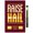 Poster & Clip Bundle, variant on NFL Washington Commanders - Raise Hail 26 Wall Poster with Magnetic Frame, 22.375" x 34"