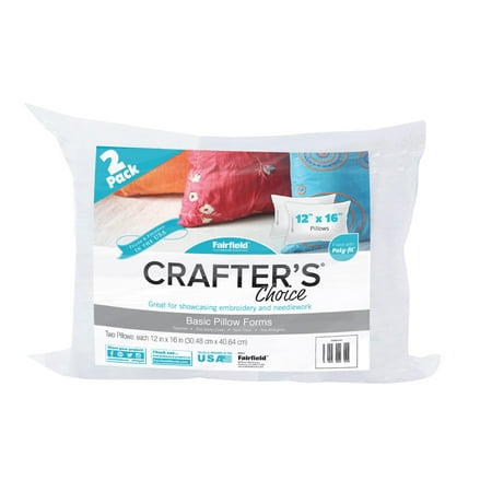UPC: 0035352114631 | Poly-Fil® Crafter s Choice® Decorative Square Pillow Inserts by Fairfield™ 12  x 16  (Pack of 2)