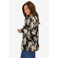 thumbnail image 3 of Woman Within Plus Size Perfect Long-Sleeve Cardigan Sweater, 3 of 6