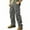 Army Green, variant on Mens Cargo Pants,Men's Outdoor Magic Patch Zipper Pocket Solid Color Work Pants,Pants for Men