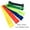 0.3mm, variant on Zupora Yoga Gym Stretch With Leg Elastic Ring Resistance Ring / Flat Elastic Strength Training Latex Resistance Band (Random Color)