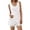 White, variant on Womens Summer Knit Sweater Set Sleeveless Tunic Top Matching Shorts 2 Piece Outfits Trendy Beach Louge Vacation Set