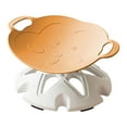 thumbnail image 2 of Silla giratoria infantil para sentarse y rotar. Mejora la concentración y la orientación. Juguete relajante y educativo. Naranja, 2 of 9
