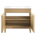 thumbnail image 4 of Modway Render 36" Bathroom Vanity in Oak White, 4 of 9