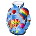 thumbnail image 5 of Sudadera con capucha de globo aerostático con estampado 3D para hombre, sudadera informal de moda de manga larga con patrón colorido, sudaderas holgadas, 5 of 5