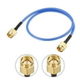 thumbnail image 2 of Uxcell SMA Male to SMA Male Coaxial Cable 50 ohm 0.5M/1.64Ft Long RG405, 2 of 5