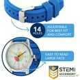 thumbnail image 6 of OWLCONIC Blue Kids Watch - Analog Time Teaching for Kids Learning Time, Gift Watches., 6 of 8