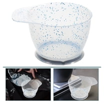 Hemobllo Hair Dye Mixing Bowl Blue Plastic Sturdy Easy to Clean Large Capacity for Salon Use
