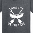 thumbnail image 4 of Inktastic Living Life on the Lake Youth T-Shirt, 4 of 5