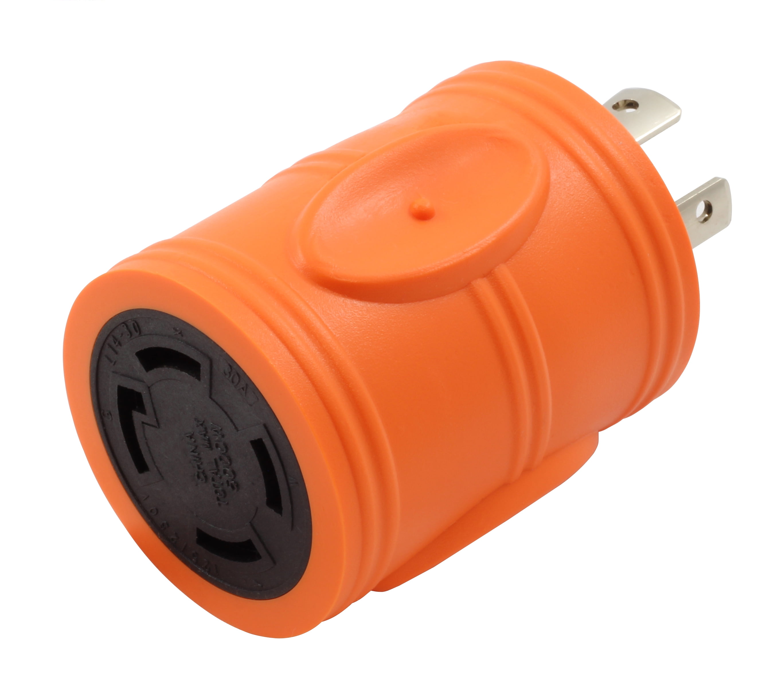 Compact Generator Adapter NEMA L14-20P to NEMA L14-30R by AC WORKS™