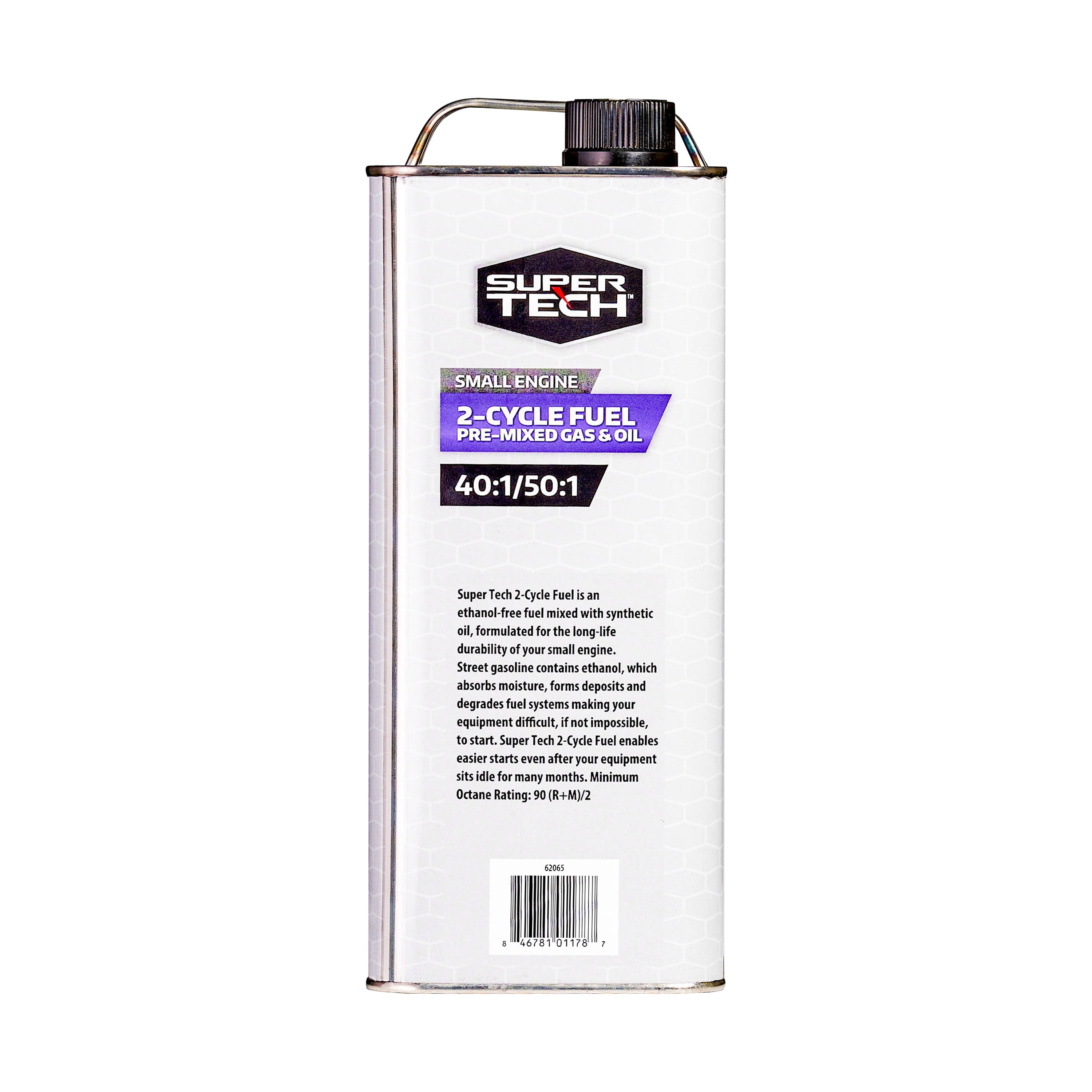 Super Tech Multi-Mix 40:1/50:1 2-Cycle Premixed Small Engine Fuel 110 fl oz Container