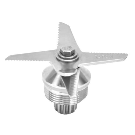 

Dioche Blender Accessory Blender Blade Stainless Steel Widen 6 Leaf Blade Juicer Blade Assembly Replacement Parts for