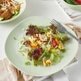 thumbnail image 3 of Stone + Lain Delilah Porcelain Collection Dish Set, 6 Dinner Plates Service for 6, Lime Green, 3 of 6