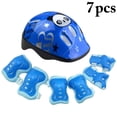 thumbnail image 1 of 7PCS Protective Gear Set Including Helmet Elbow Supports Knee Pads Hand Guards for Children, 1 of 5