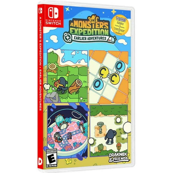 A Monsters Expedition and Earlier Adventures (Iam8Bit) (Nintendo Switch)