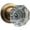 Passage (Hall/Closet), variant on Magnifique Classic Door Set with Crystal Octagon Knobs (Antique Brass Finish/Passage Function)