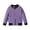 Light Purple, variant on lnmuld Girls Solid Zip Up Bomber Jacket Long Sleeve Zipper Pocket Casual Outerwear Black,3-4 Years