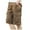 Coffee, variant on Men's Camouflage Cargo Shorts Tactical Military Hiking Shorts Lightweight Water-Proof Outdoor Shorts with Zipper Security Pocket