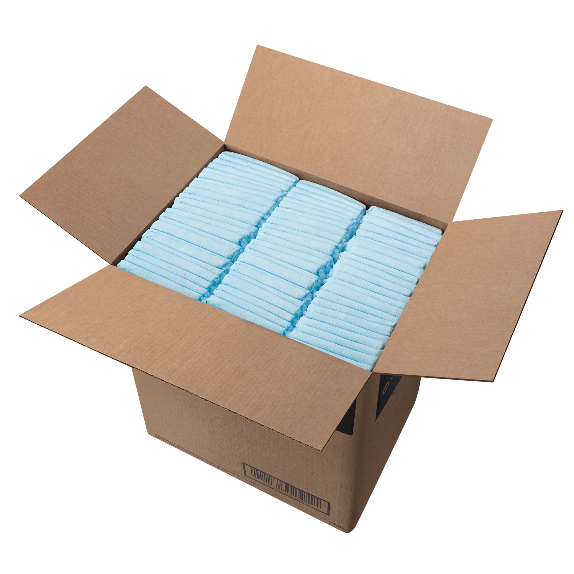 HALYARD Premium Disposable Underpads, 23 X 36 Inches Chux Pads - Light Blue, Case of 150 - Incontinence Bed Pads for Adults with Airlaid Core for Moisture and Odor Control