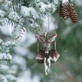 thumbnail image 5 of Christmas Deer Antler Car Pendant Decoration - Acrylic Car Antler Ornament for Holiday Vehicle Interiors and Rustic Christmas Gift Ideas, 5 of 5