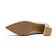 thumbnail image 4 of Dream Pairs Las mujeres de alta Chunky cerrado del dedo del pie Tacones puntiagudos del partido de la boda elegante deslizamiento en los zapatos de las bombas SDPU2229W Dream Pairs SDPU2229W, 4 of 4