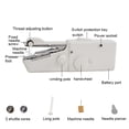 thumbnail image 4 of Mini máquina de coser Juego de bobinas Manual Houhold Máquina de coser Herramienta portátil de mano, Tipo 1 Inevent HA009012-01B, 4 of 7