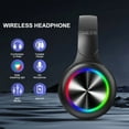 thumbnail image 3 of Led Wireless Headphones Bluetooth 5.3 Headsets 3 Eq Modes Built-In Hd Mic Phone, 3 of 6