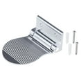 thumbnail image 2 of Esquirla Foldable Shower Foot Rest Compact Space Saving User Friendly Foot Step Stool Silver, 2 of 8