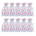 thumbnail image 1 of Cateissary 10 pack/lote sacos grandes de Navidad bolsa de fiesta reutilizable envoltura almacenamiento festivo para regalos de Navidad presentes Kits de decoración para fiestas A, 1 of 6