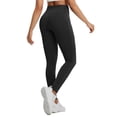 thumbnail image 2 of baleaf Women's Thermal Warm Winter leggings Fleece lined Pants Waterproof High Waisted with Pockets Outdoor Workout Running Tights Black M, 2 of 7