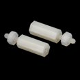 thumbnail image 4 of Uxcell M2x10+6mm Nylon Hex Spacer Standoffs PCB Standoff Screws Nuts, 1Set/100Pcs, 4 of 5
