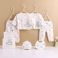 thumbnail image 2 of Hessimy Newborns Layette Gift Set for Boys & Girls, Baby Clothes Essential 6-12 Months 12-24 Months 2T 3T 4T 5T 6T 7T 8T 9T Children(Light Gray,0-3 Months), 2 of 5