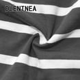 thumbnail image 6 of Dlentnea Womens Striped Tops Short Sleeve Shirts Summer Fashion Outfits Dressy Casual Business Blouse Clothes, 6 of 7