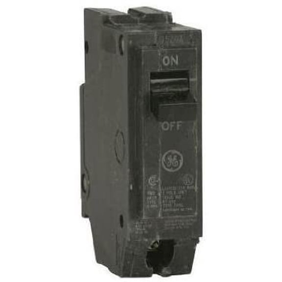 GE Single Pole Circuit Breaker 608028 - 20 Amps - 1 Inch